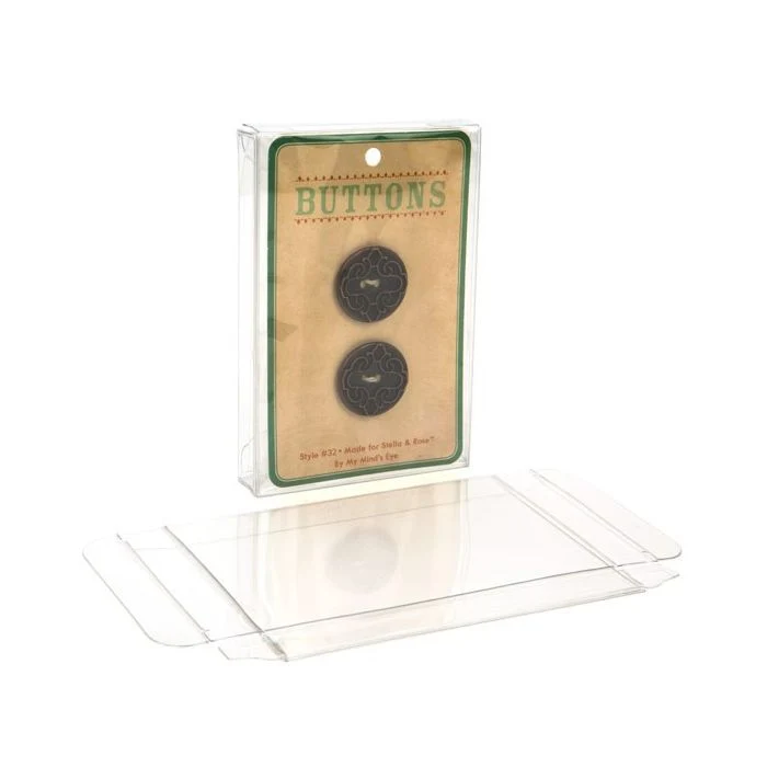 Klarsichtschachteln für 6 Pralinen 7x1.4x10.2cm (25 Stück) [FPB274]