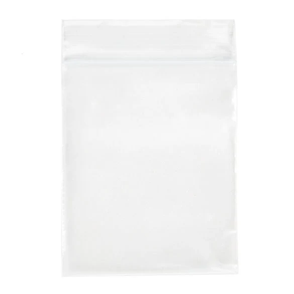 Druckverschlussbeutel Transparent 6.5x7.5cm PE 50 Mikron (100 Stück) [2PE2H3]