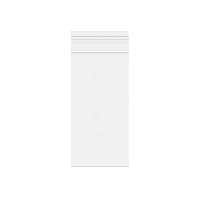 Druckverschlussbeutel Transparent 5x15cm PE 50 Mikron (100 Stück) [2PE26]