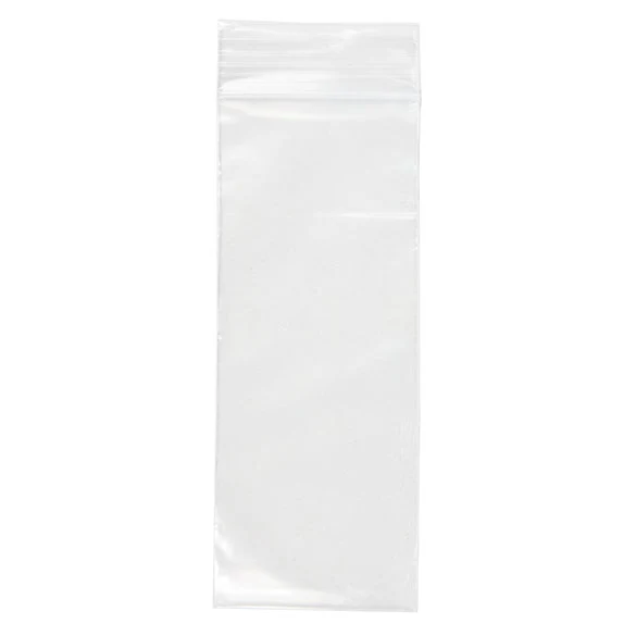 Druckverschlussbeutel Transparent 5x12.5cm PE 50 Mikron (100 Stück) [2PE25]