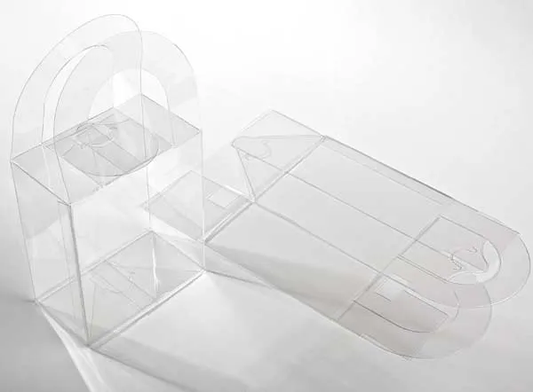 Klarsichtschachteln mit Griff 10.2x5.7x11.7cm (25 Stück) [FS211]