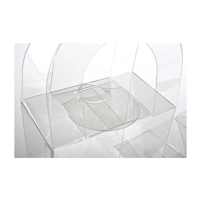 Klarsichtschachteln mit Griff 10.2x5.7x11.7cm (25 Stück) [FS211]