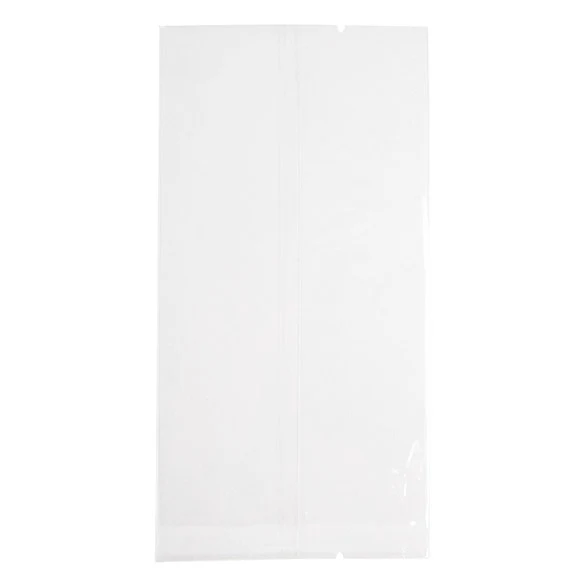 Öko-Beutel Transparent 7.6x14cm Premium und Verschweißbar (100 Stück) [CHS35H]