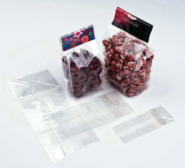 Blockbodenbeutel 10.2x6.4x20.3cm Transparent (100 Stück) [FGCC4]