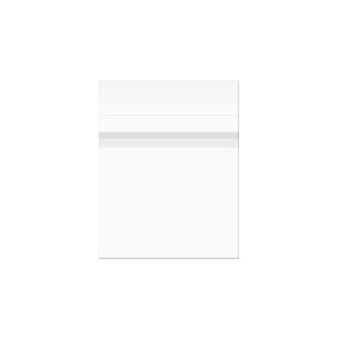 Klappenbeutel 19.5x19cm Hochtransparent (100 Stück) [B7X7MPC]