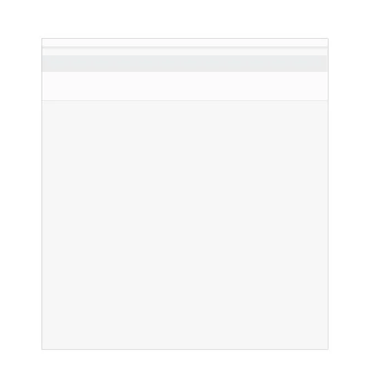 Klappenbeutel 34,1x61,6cm Hochtransparent (100 Stück) [B1340]