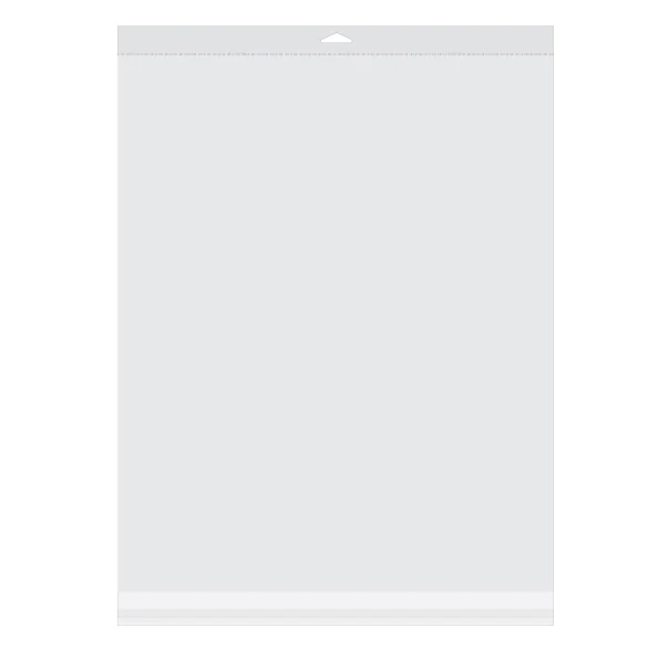 Headerbeutel Transparent 41.8x51.4cm Wiederverschließbar (100 Stück) [HB16]