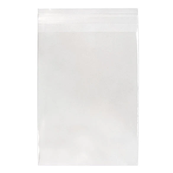 Umweltfreundliche Beutel 13.8x18.4cm Transparent - Premium (100 Stück) [GC75]