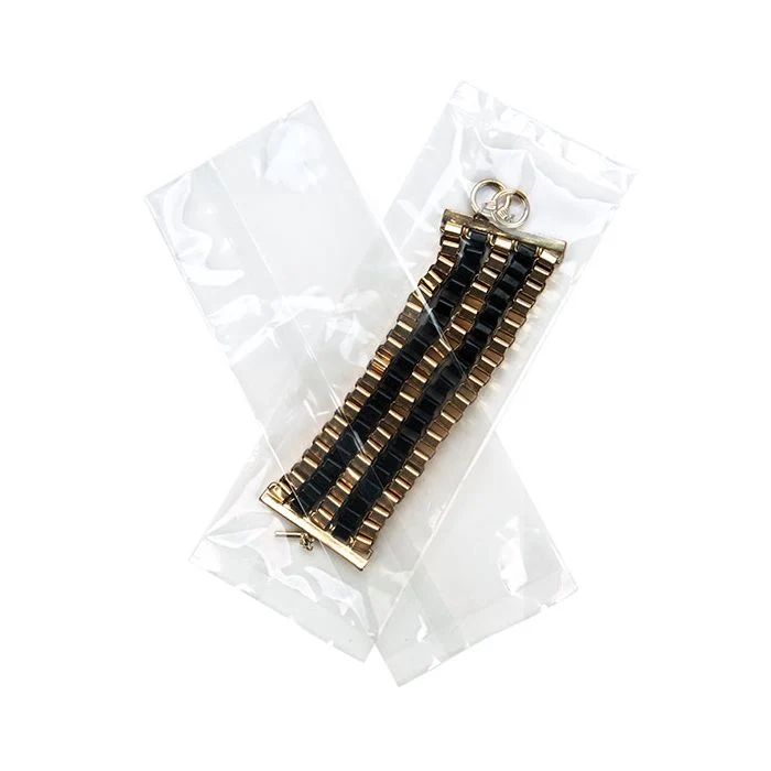 Plastikbeutel Verschweißbar 7.7x20.3cm laminiert (100 Stück) [SLB38]