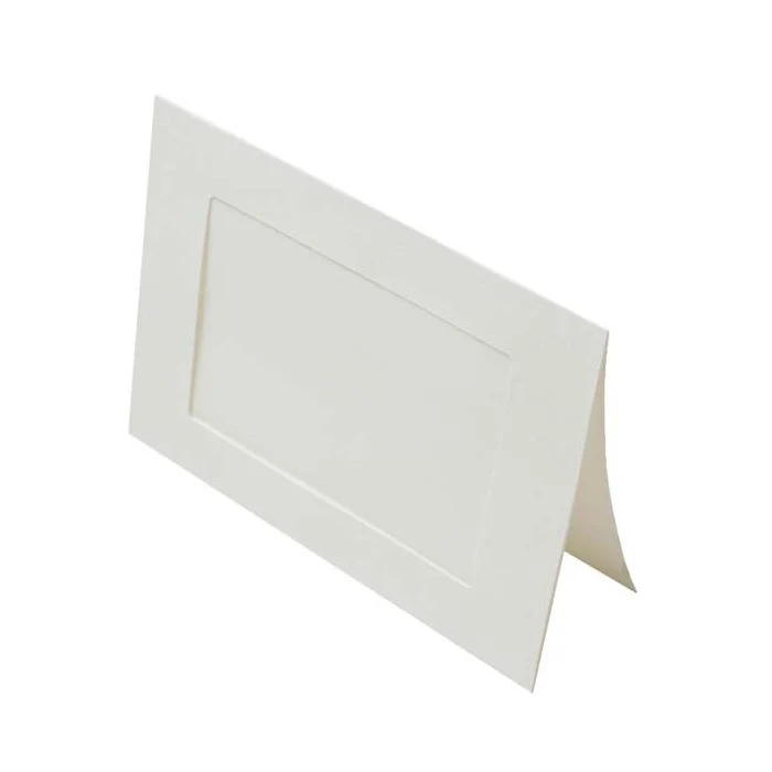 Glückwunschkarten Natur mit 10.2x15.2cm Fenster - Außengröße für 12.5x17.5cm Druck (25 Stück) [PJ01113]