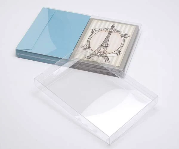 Klarsichtschachteln 18.7x1.6x26.8cm Transparent (25 Stück) [FB183]