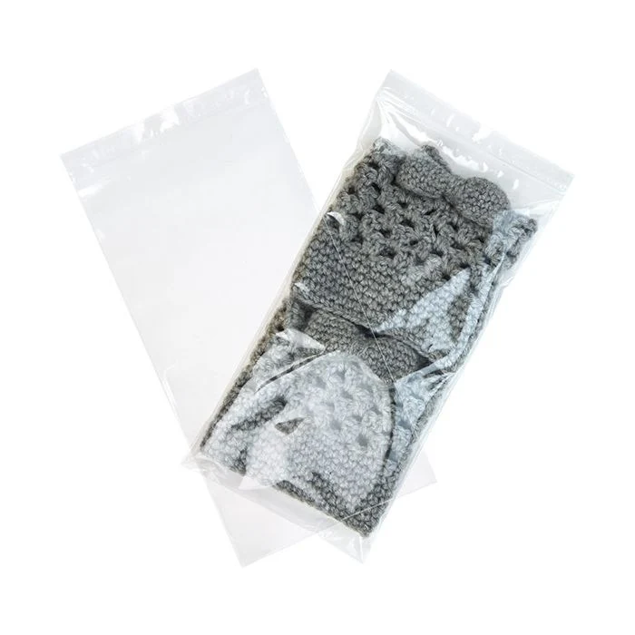 Druckverschlussbeutel mit Hangloch 15x30,5cm Kristallklar PP 50 Mikron (100 Stück) [ZR612]