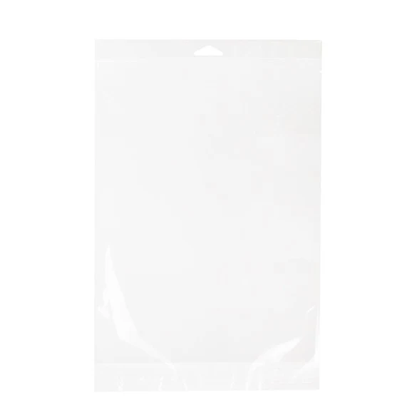 Headerbeutel Transparent 23.5x31.1cm Wiederverschließbar (100 Stück) [HB9SM]