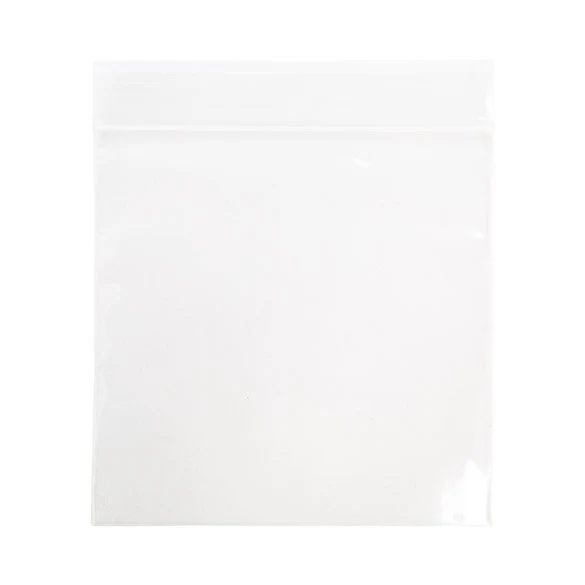 Druckverschlussbeutel 10x10cm Kristallklar PP 75 Mikron (100 Stück) [Z3C44]