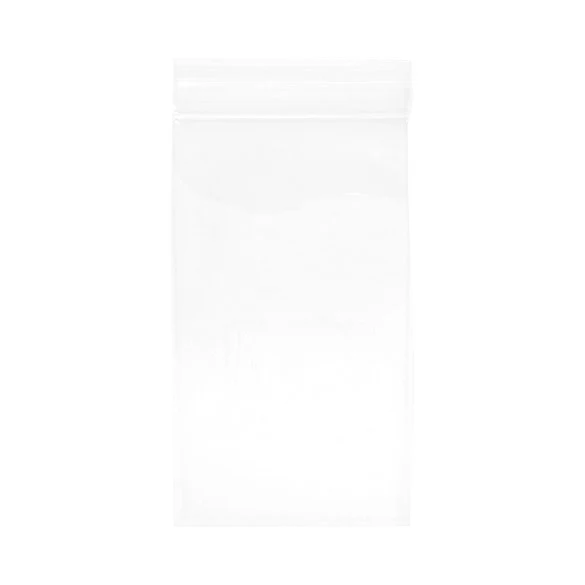 Druckverschlussbeutel 7.5x12.5cm Kristallklar PP 75 Mikron (100 Stück) [Z3C35]