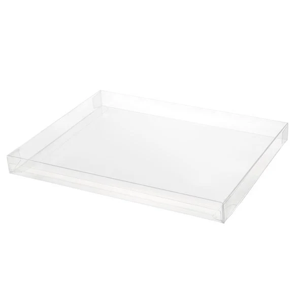 Klarsichtschachteln 21.9x2.5x28.3cm Transparent (25 Stück) [FPB150]