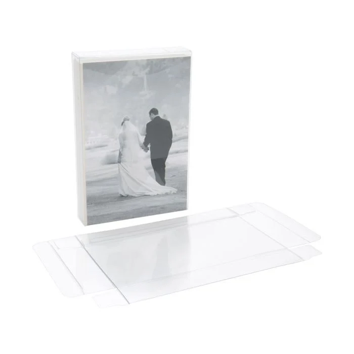Klarsichtschachteln 10.5x2.5x15.6cm Transparent (25 Stück) [FPB167]