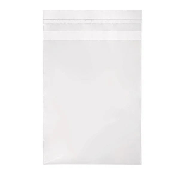Klappenbeutel 11,7x14,6cm Hochtransparent (250 Stück) [VL54]