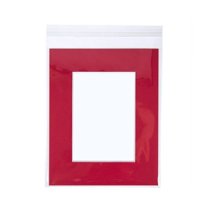 Klappenbeutel 21.4x26cm Hochtransparent (250 Stück) [VL108]