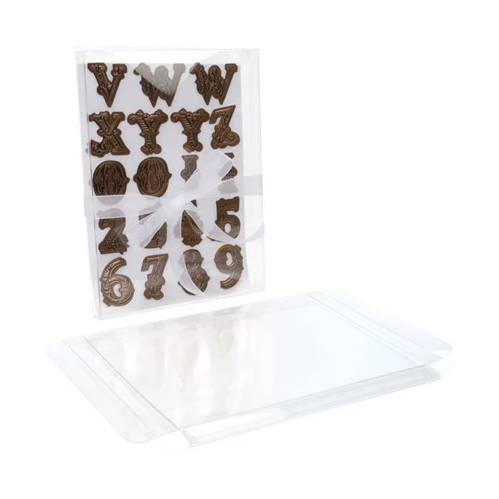 Klarsichtschachteln 14.9x1.6x19.8cm Transparent (25 Stück) [FPB162]