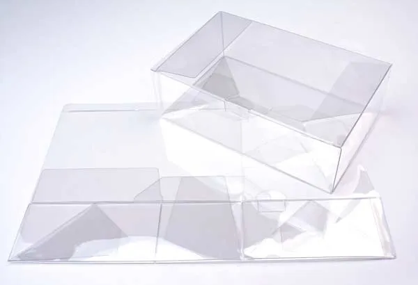 Klarsichtschachteln 24.2x15.2x7.6cm mit Automatikboden (25 Stück) [FPLB178]