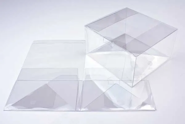 Klarsichtschachteln 19.1x17.8x10.2cm mit Automatikboden (25 Stück) [FPLB177]