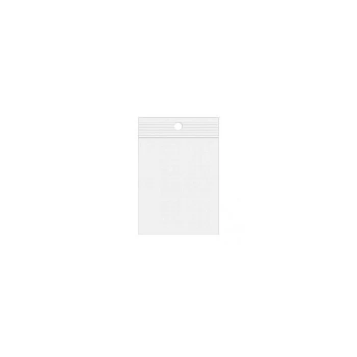Druckverschlussbeutel 7.5x12cm PE 100 Mikron (100 Stück) [4PR34]