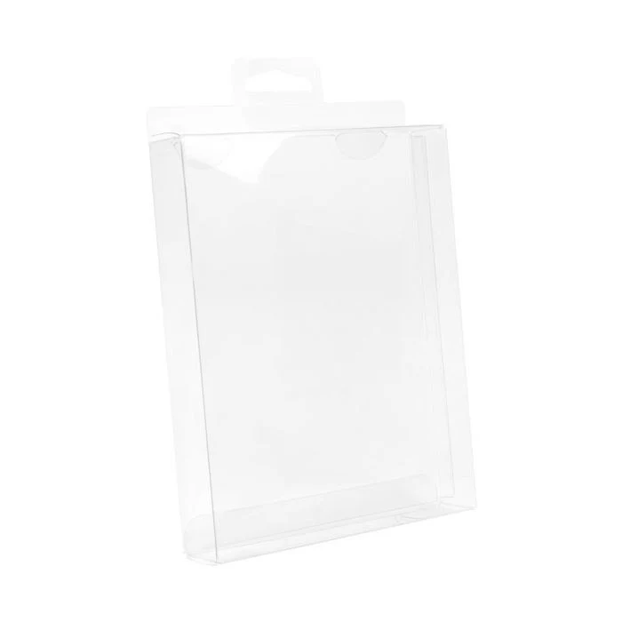 Klarsichtschachteln 11.4x2.5x14.9cm Transparent mit Aufhängeloch (25 Stück) [CHFB17]