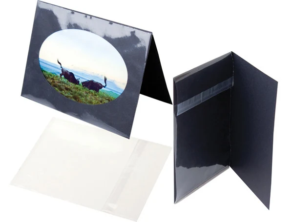 Kunststoff Hüllen für Glückwunschkarten 10.8x14.1cm (100 Stück) [CFC45]