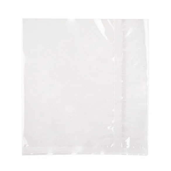 Plastikbeutel 15.2x15.2cm 30 Mikron Verschweißbar durch Hitze (100 Stück) [SFB66]