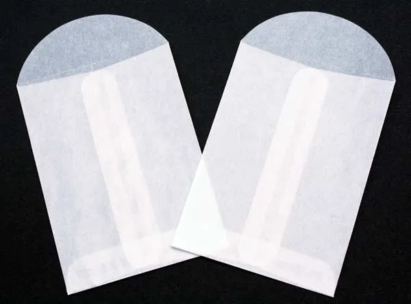 Pergamentpapier Umschläge 7x9.5cm (100 Stück) [G11]