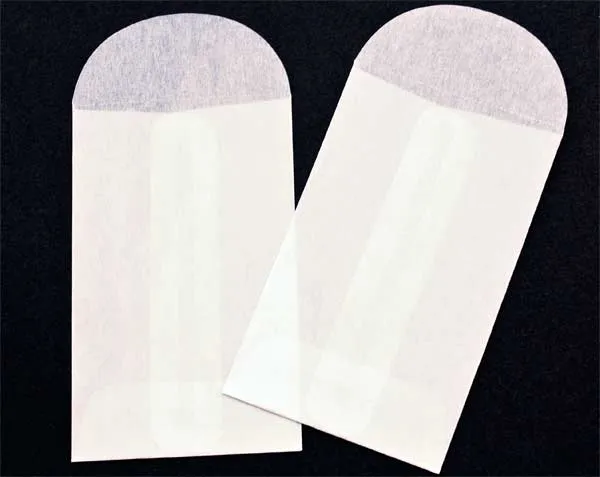 Pergamentpapier Umschläge 5x8.5cm (100 Stück) [G7]