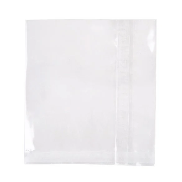 Plastikbeutel 10.2x10.2cm 30 Mikron Verschweißbar durch Hitze (100 Stück) [SFB44]