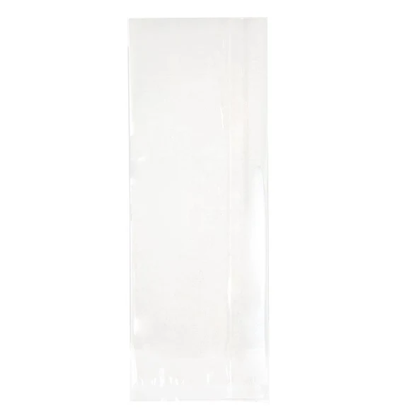 Plastikbeutel 7.7x20.3cm 30 Mikron Verschweißbar durch Hitze (100 Stück) [SFB38]