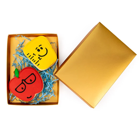 Pappschachteln Gold 13.7x2.5x19.1cm (25 Stück) [GD15]