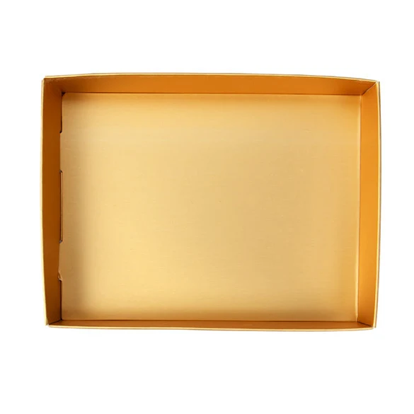 Pappschachteln Gold 11.4x2.5x15.2cm (25 Stück) [GD17]