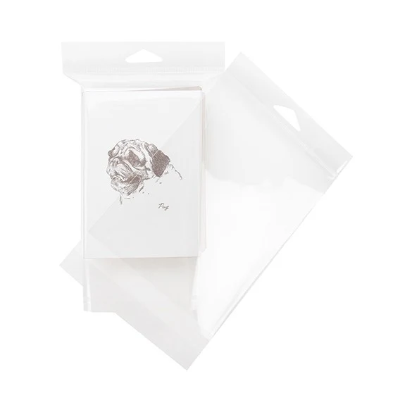 Headerbeutel Transparent 13x15.9cm Wiederverschließbar (100 Stück) [HB5B3]