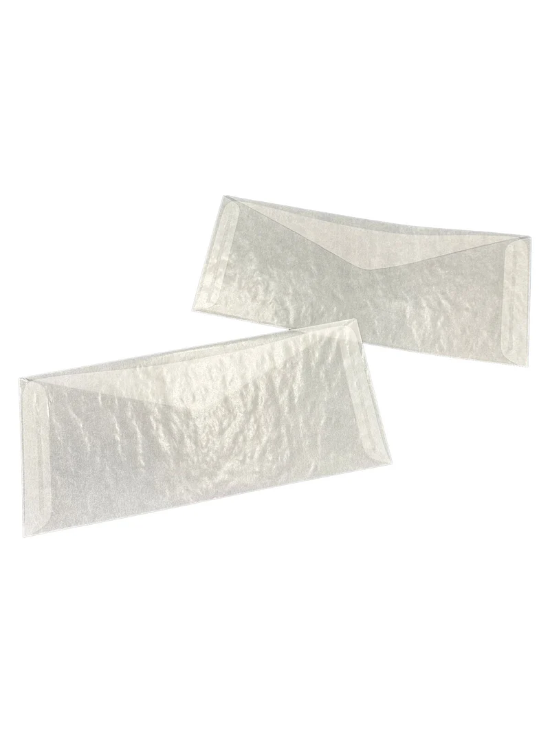 Pergamentpapier Umschläge 26.5x11.5cm (100 Stück) [G25]