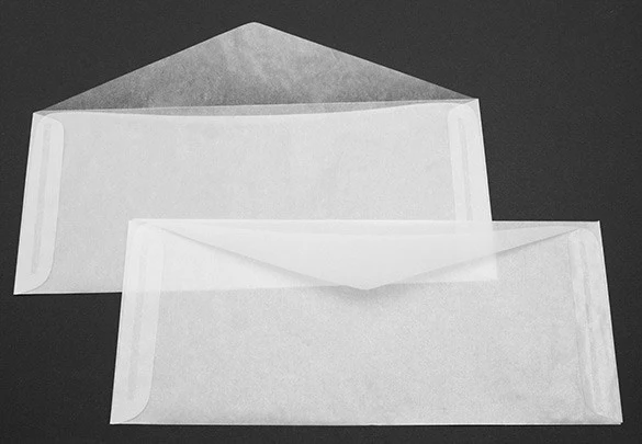 Pergamentpapier Umschläge 17x11.5cm (100 Stück) [G23]