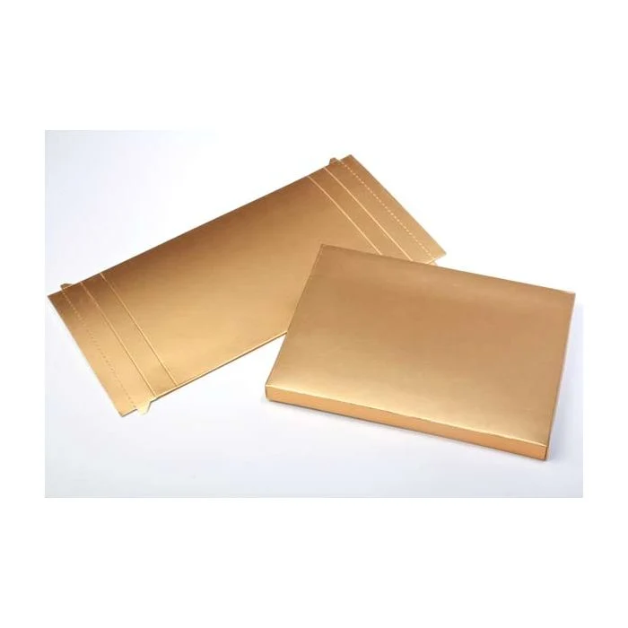 Pappschachteln Gold 9.5x2.5x13.7cm (25 Stück) [GD31]