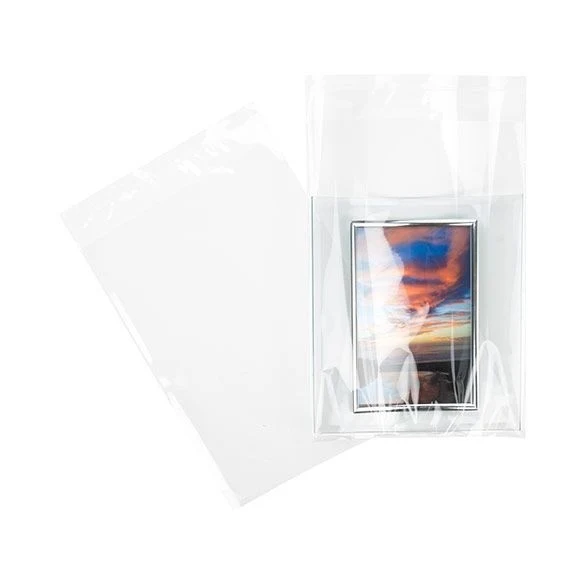 Klappenbeutel 19.5x26.7cm Hochtransparent (100 Stück) [B710M]
