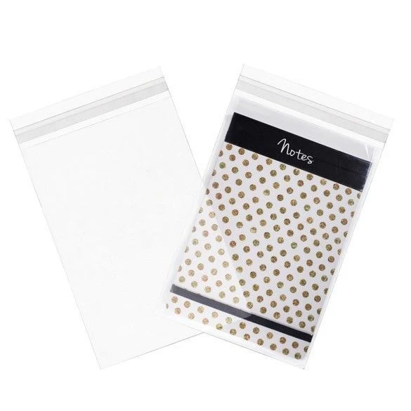 Klappenbeutel 15.7x22.9cm Hochtransparent (100 Stück) [B69S]
