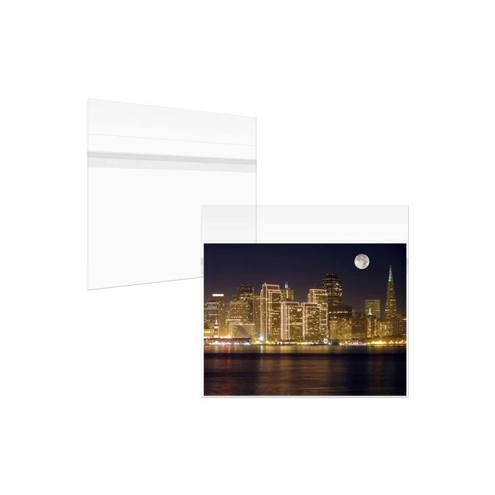 Klappenbeutel 51.8x86cm Hochtransparent (100 Stück) [B2332PC]