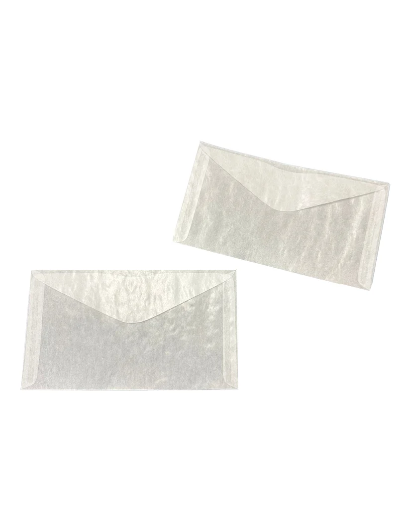 Pergamentpapier Umschläge 17x9.5cm (100 Stück) [G21]
