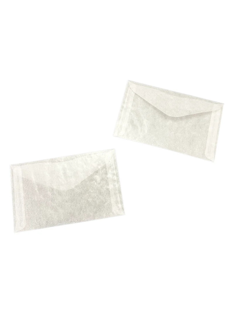 Pergamentpapier Umschläge 13x8cm (100 Stück) [G19]