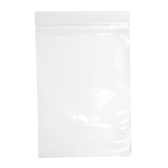 Druckverschlussbeutel 12,5x18cm Kristallklar PP 50 Mikron (100 Stück) [ZC57]