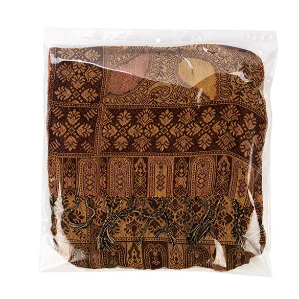 Druckverschlussbeutel mit Euroloch 33x33cm Transparent PP 50 Mikron (100 Stück) [ZR1313V]