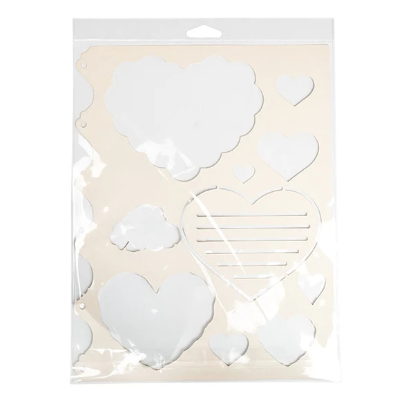 Headerbeutel Transparent 22.1x28.1cm mit Schutzverschluss (100 Stück) [HB811SPC]