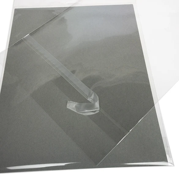 Headerbeutel Transparent 22.7x28.3cm mit Schutzverschluss (100 Stück) [HB811PC]
