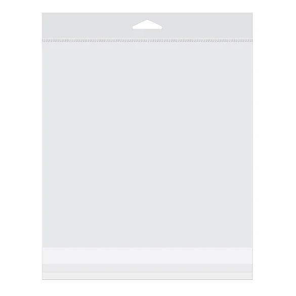 Headerbeutel Transparent 21x20.5cm Wiederverschließbar (100 Stück) [HB88S]